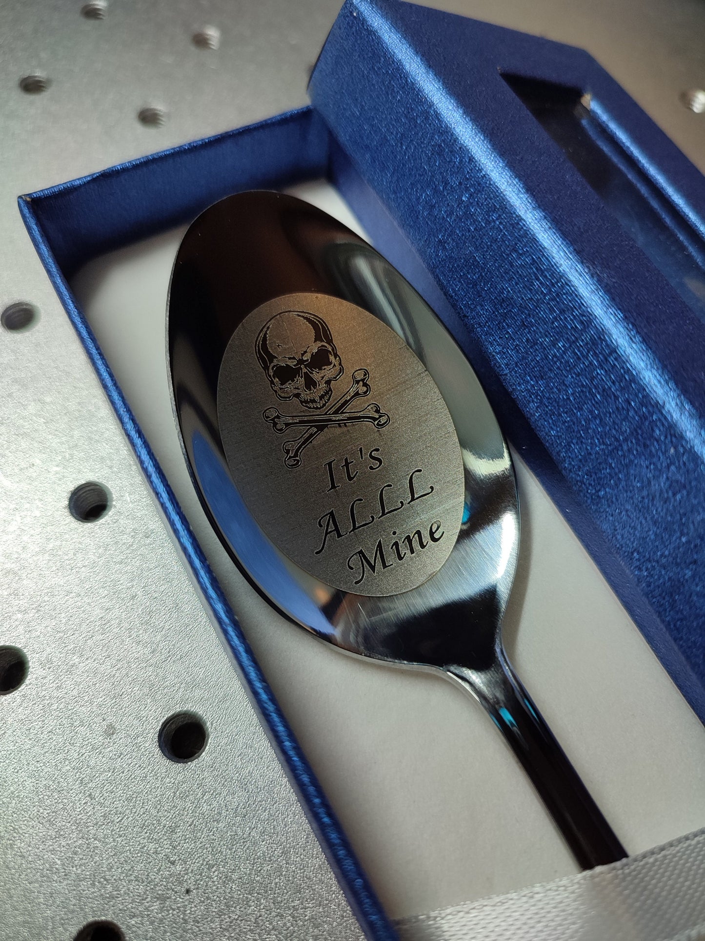 Personalised Dessert Spoon Cereal Killer Personalized Funny Gift - Perfect Cereal Lover Gift