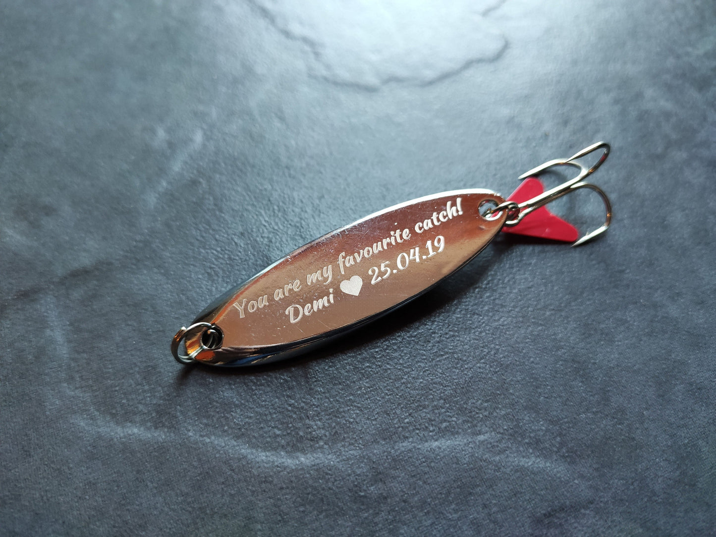 Personalised Laser Engraved Fishing Lure - Best Gift for Fisherman!