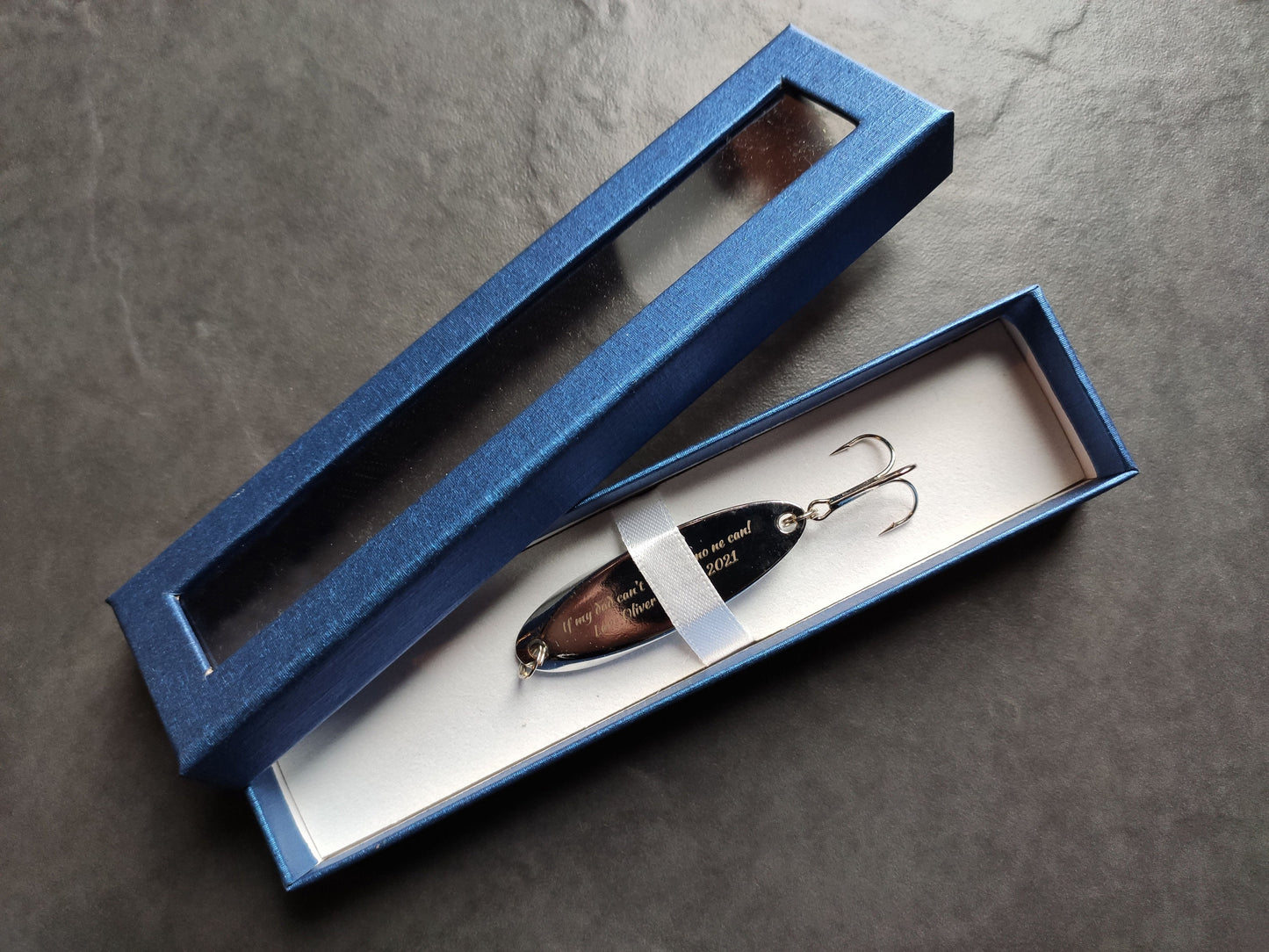 Personalised Laser Engraved Fishing Lure - Best Gift for Fisherman!