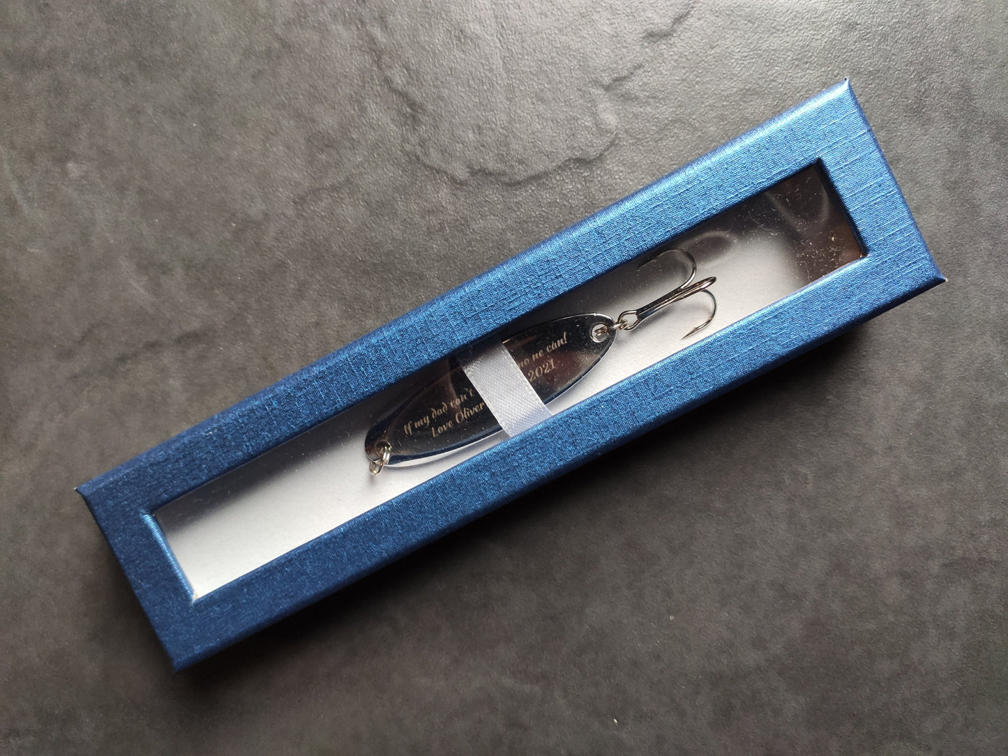 Personalised Laser Engraved Fishing Lure - Best Gift for Fisherman!