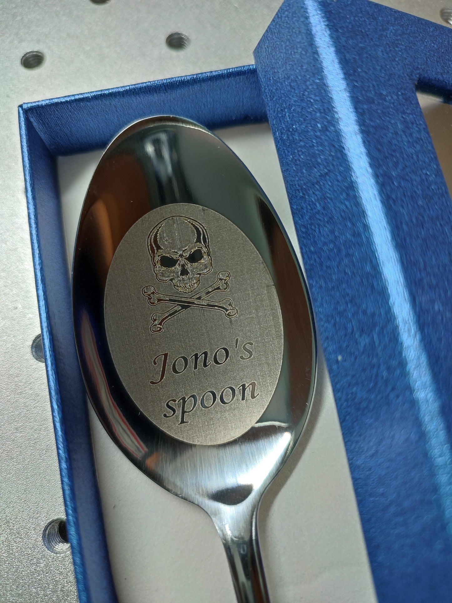 Personalised Dessert Spoon Cereal Killer Personalized Funny Gift - Perfect Cereal Lover Gift