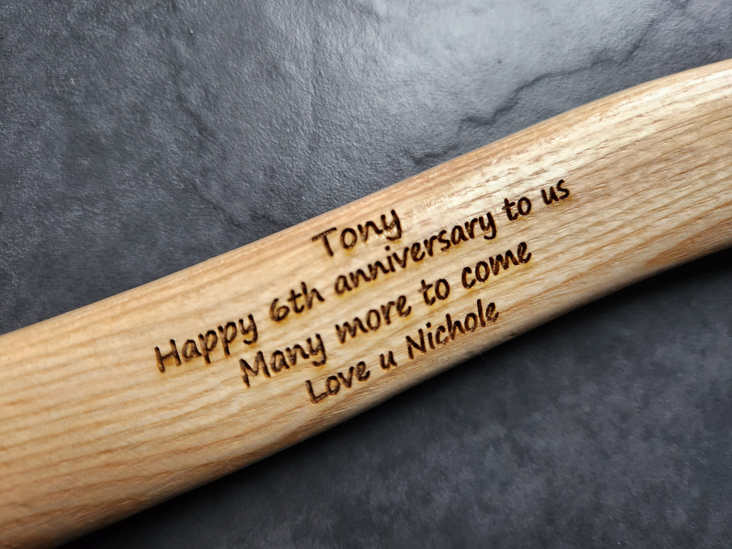 Laser Engraved Real Axe Personalised Unusual Gift Idea Birthday Fun party Humor Chopper Custom Present Hand Tool