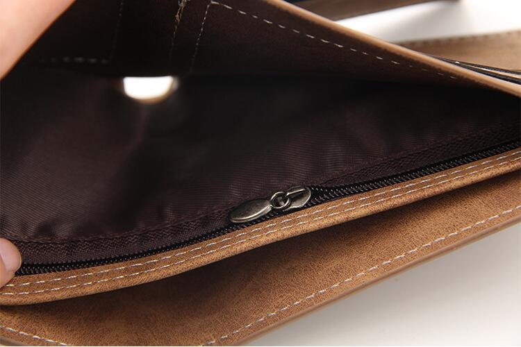 Personalised Photo Wallet With Coin Pocket Best Gift for Men Dad Daddy Grandad Husband Boyfriend Birthday Anniversary Vegan Leather
