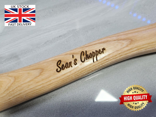 Laser Engraved Real Axe Personalised Unusual Gift Idea Birthday Fun party Humor Chopper Custom Present Hand Tool