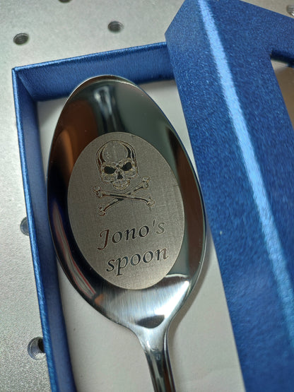 Personalised Dessert Spoon Cereal Killer Personalized Funny Gift - Perfect Cereal Lover Gift